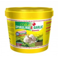 Ahm Spirulina &amp; Garlic Granulat 3 Kg Kova Sarımsaklı Yem
