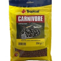 TROPICAL- CARNIVORE 250G DİP YEMİ KEDİ VE KÖPEK BALIKLARI İÇİN